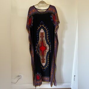 African Dashiki Dress NWOT